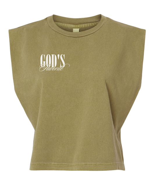 GOD'S FAVORITE 2.0 MUSCLE TEE