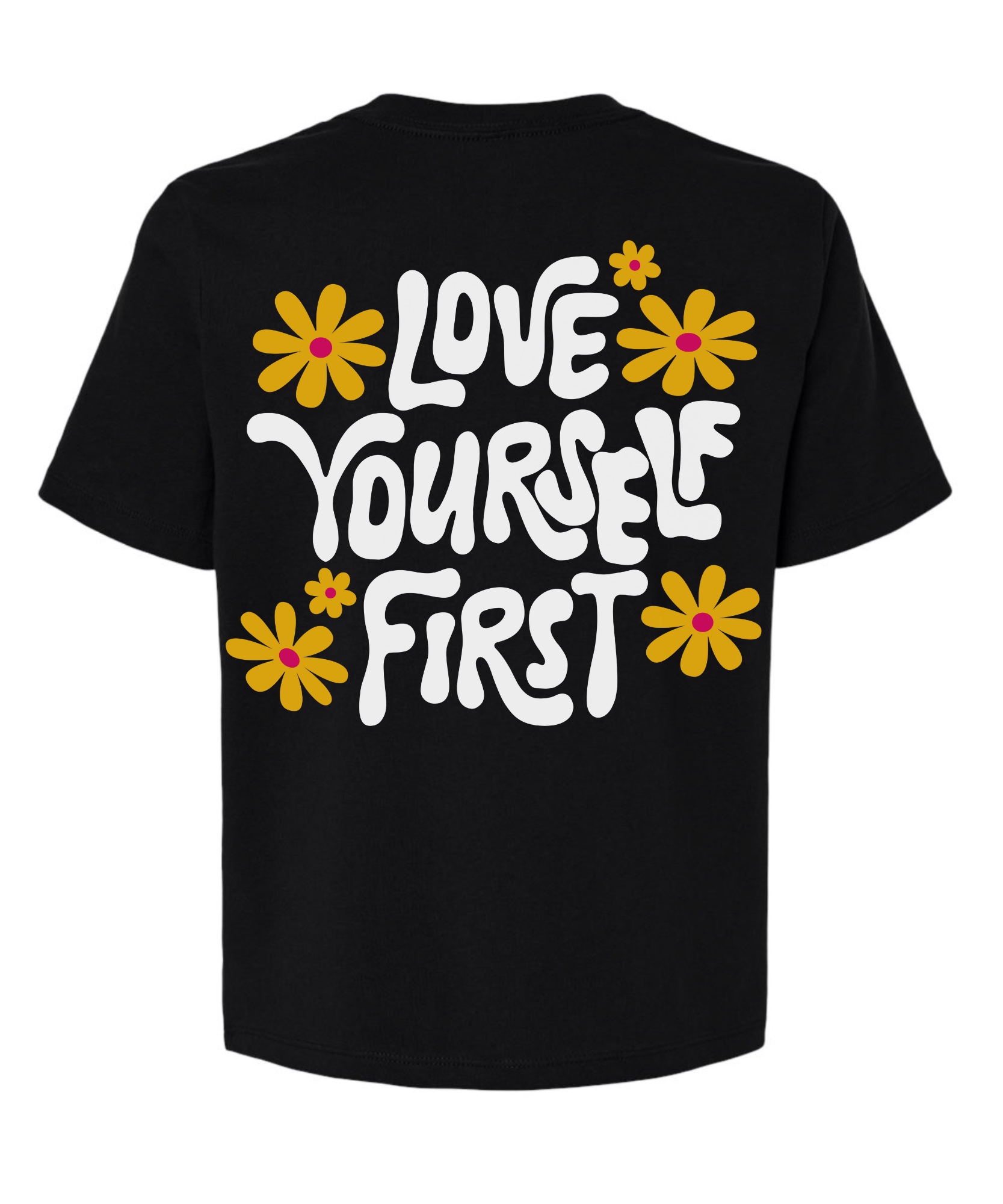 LOVE YOURSELF FIRST BOXY TEE